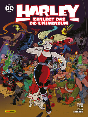 cover image of Harley zerlegt das DC-Universum